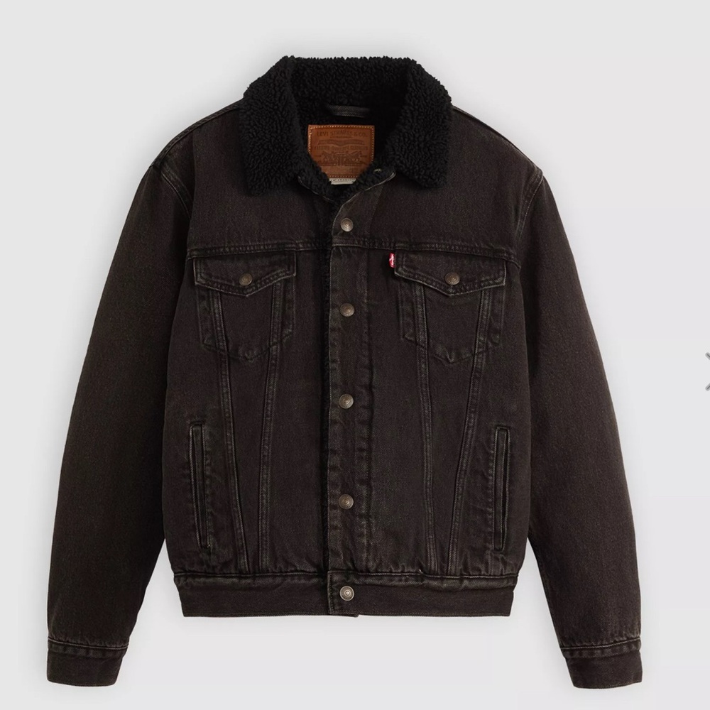 Levi’s Denim Sherpa Trucker Jacker